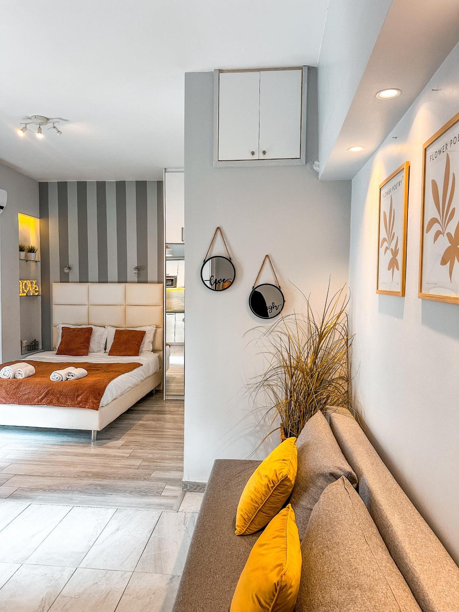 Walk To Markets From A Cozy Studio By Cielo Homes 雅典 外观 照片