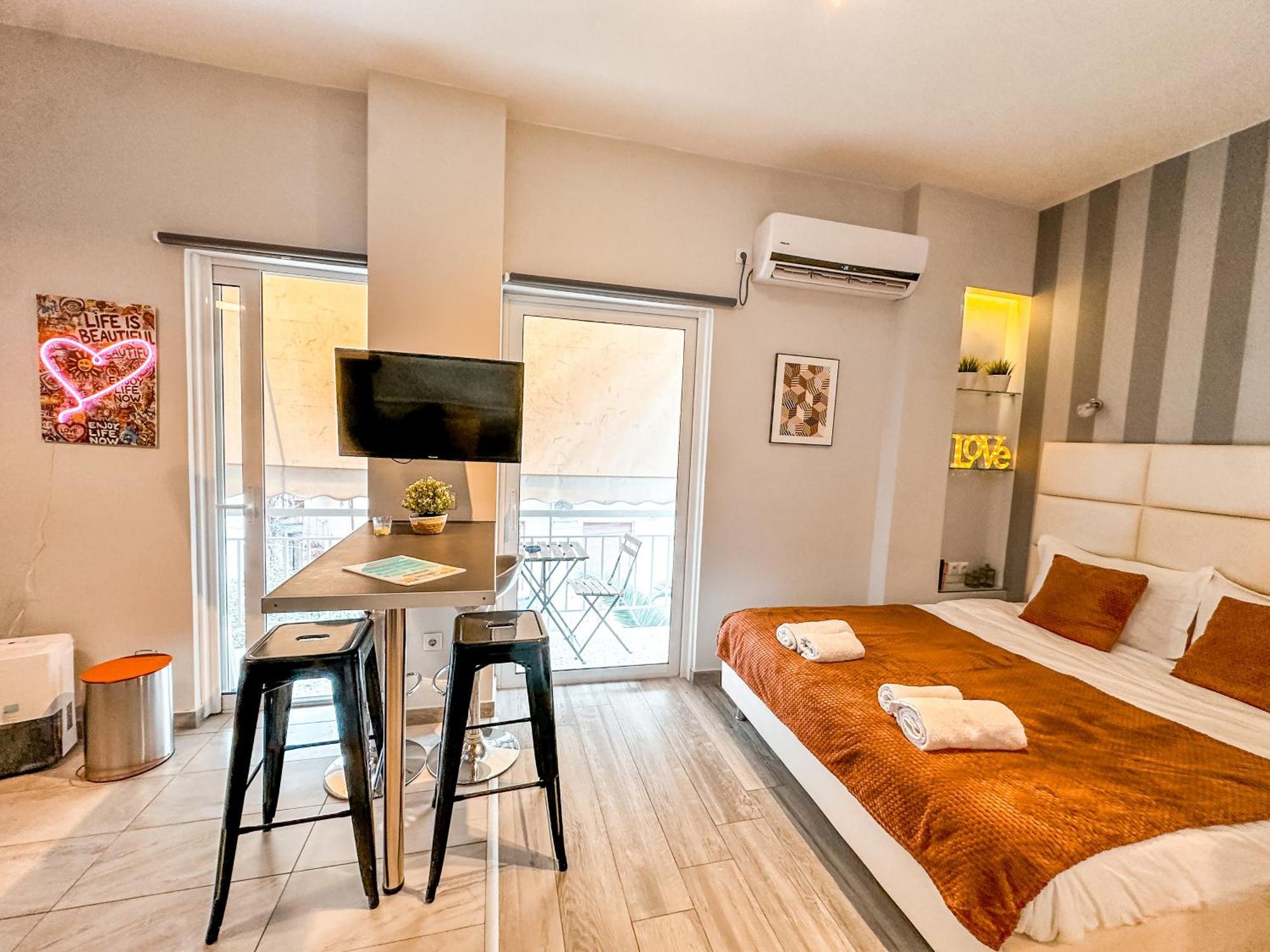 Walk To Markets From A Cozy Studio By Cielo Homes 雅典 外观 照片